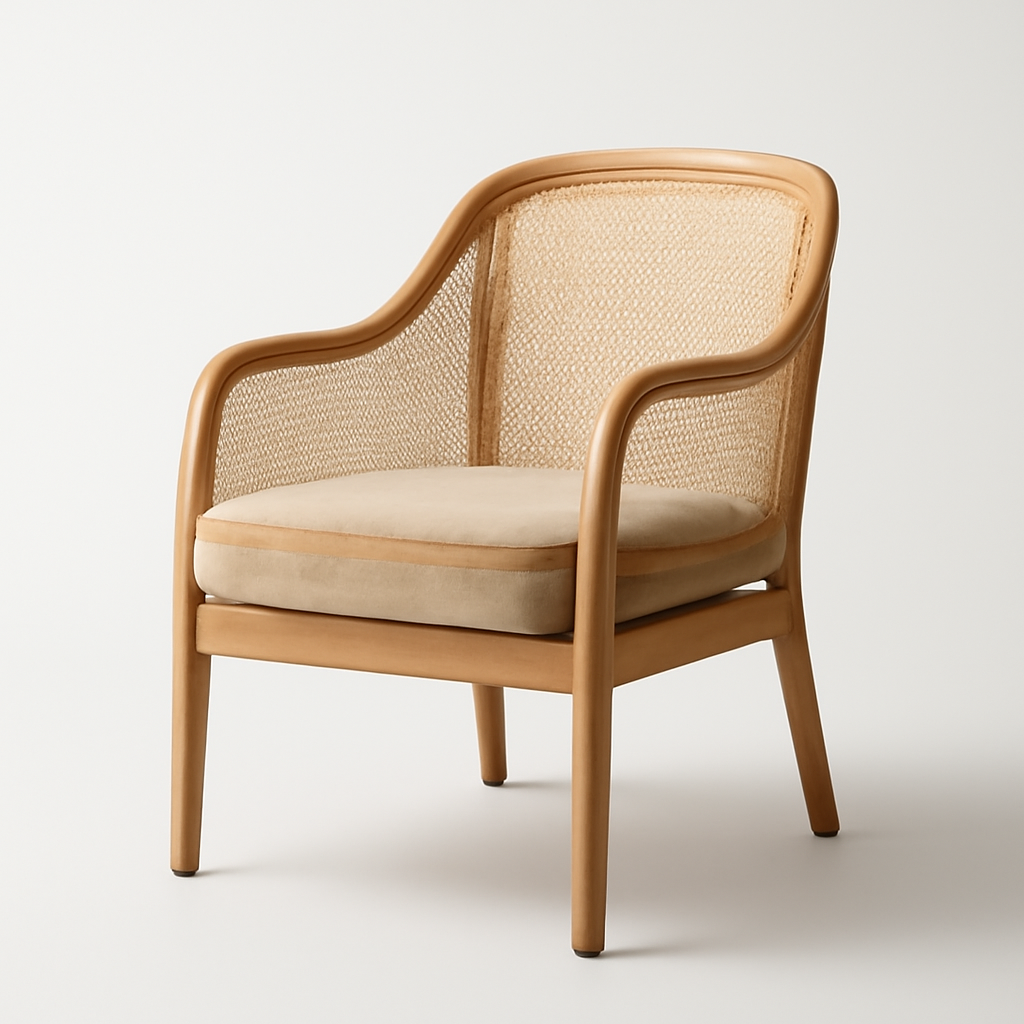 Cane Curve Home Chair